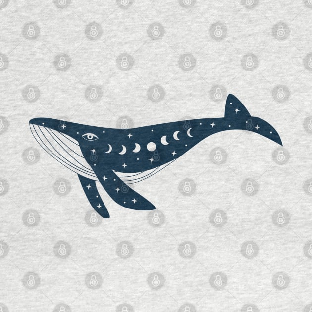 blue whale by A&A